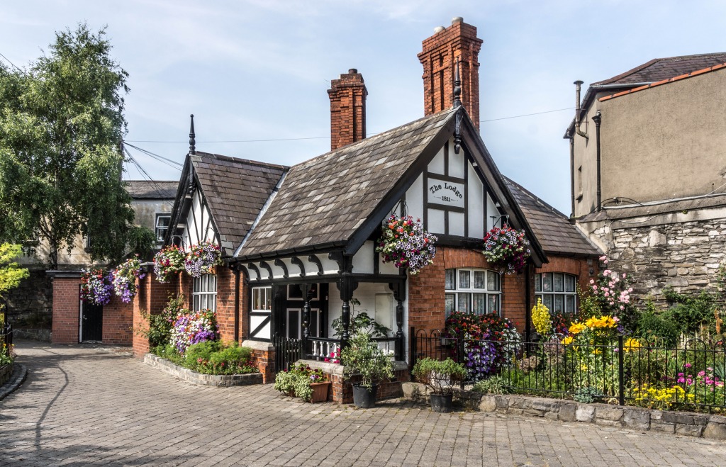 Blessington Street Basin, Dublin jigsaw puzzle in Puzzle of the Day puzzles on TheJigsawPuzzles.com