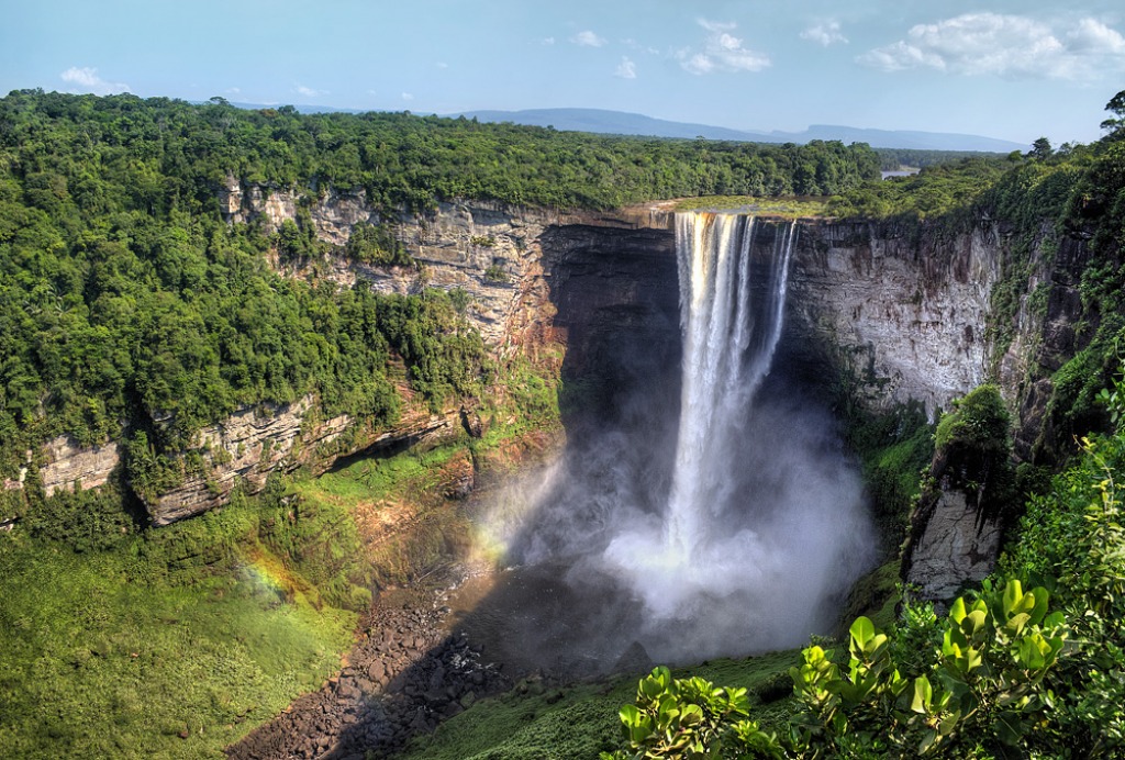 Kaieteur Falls, Guyana, South America jigsaw puzzle in Waterfalls puzzles on TheJigsawPuzzles.com