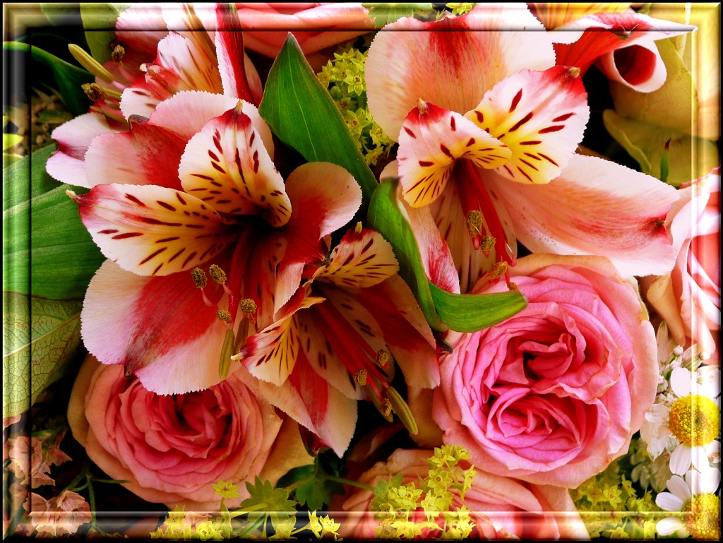 Bouquet jigsaw puzzle in Flowers puzzles on TheJigsawPuzzles.com