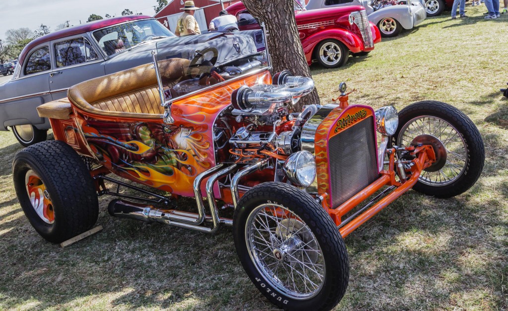 Street Rod Nationals Car Show, Oklahoma City jigsaw puzzle in Cars & Bikes puzzles on TheJigsawPuzzles.com