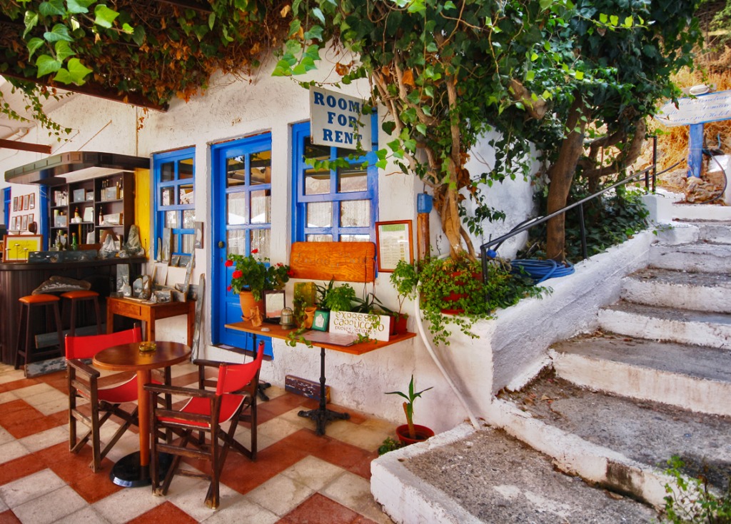 Loutro Village, Crete, Greece jigsaw puzzle in Puzzle of the Day puzzles on TheJigsawPuzzles.com