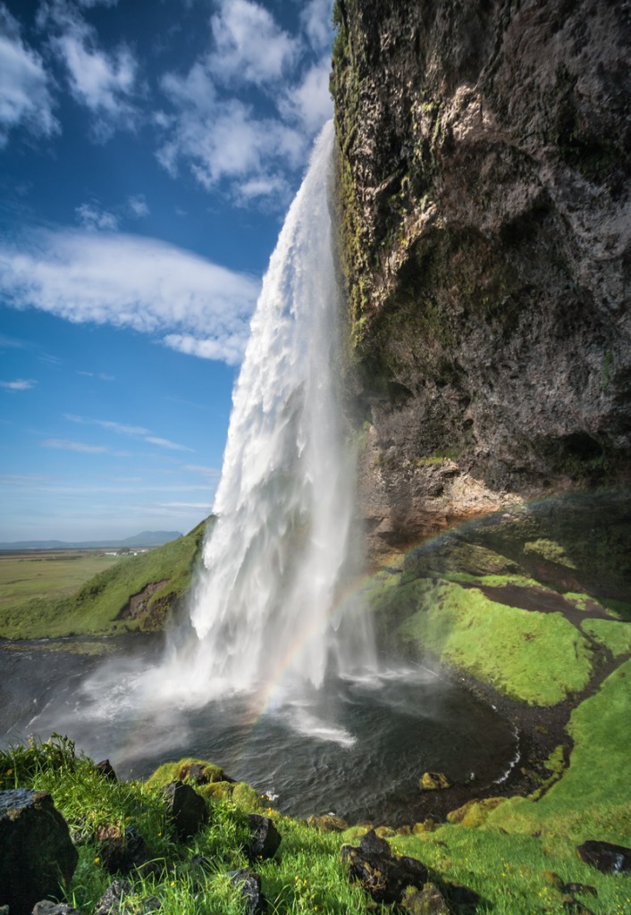 Seljalandsfoss Waterfall, Iceland jigsaw puzzle in Waterfalls puzzles on TheJigsawPuzzles.com