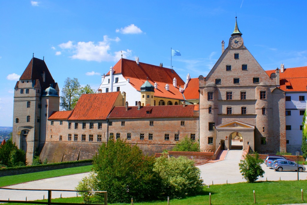 Burg Trausnitz, Landshut, Germany jigsaw puzzle in Castles puzzles on TheJigsawPuzzles.com