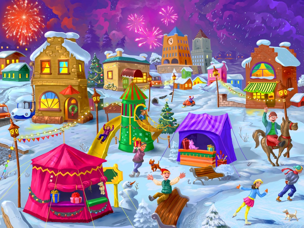 Merry Christmas! jigsaw puzzle in Puzzle of the Day puzzles on TheJigsawPuzzles.com