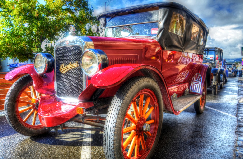 Vintage Сar Display, Ballarat Heritage Weekend jigsaw puzzle in Cars & Bikes puzzles on TheJigsawPuzzles.com