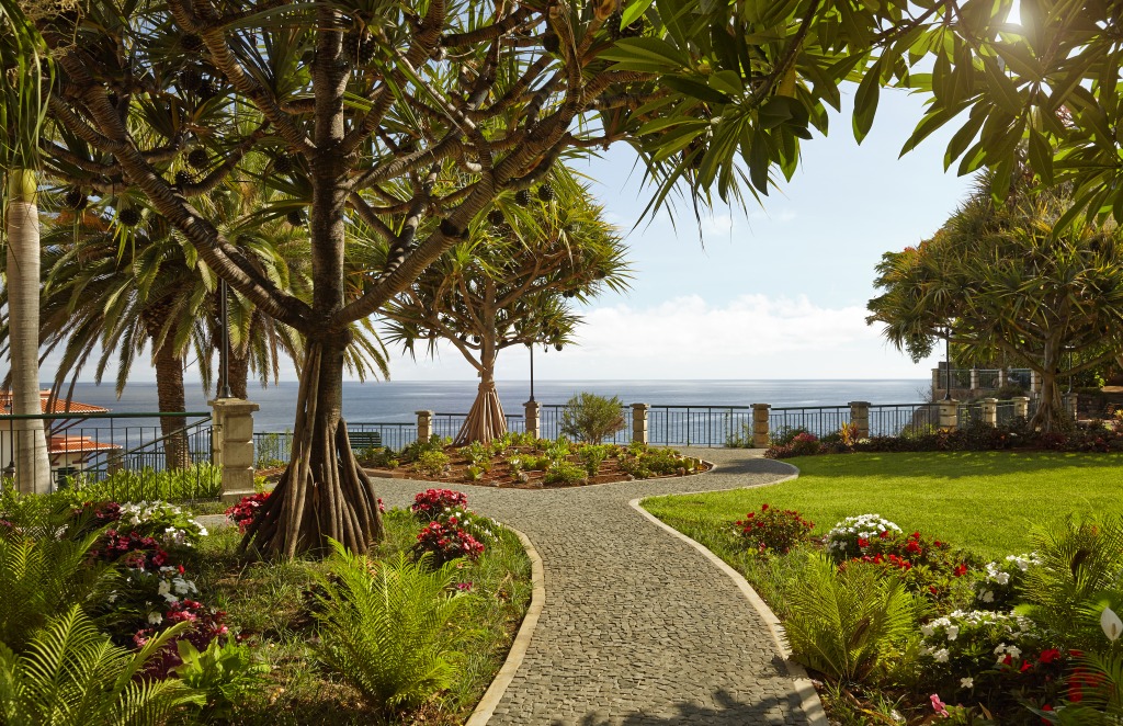 The Cliff Bay Hotel Gardens jigsaw puzzle in Great Sightings puzzles on TheJigsawPuzzles.com