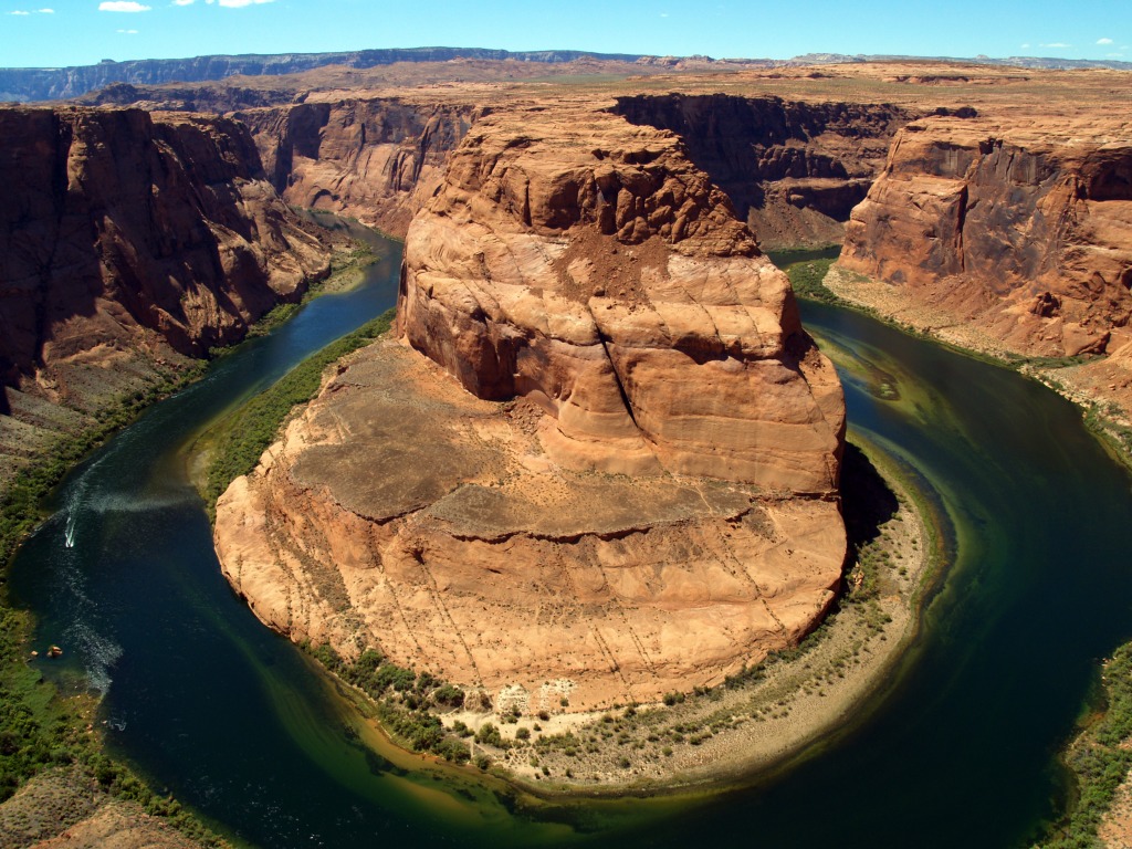 Horseshoe Bend jigsaw puzzle in Great Sightings puzzles on TheJigsawPuzzles.com
