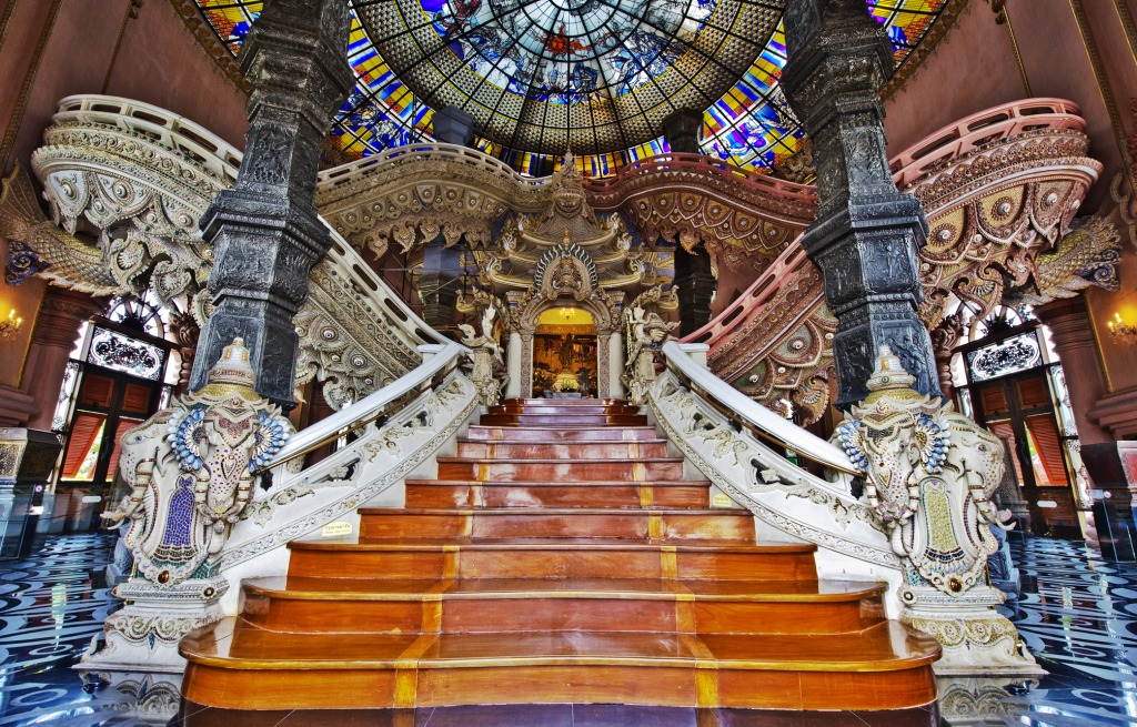 Erawan Museum, Samut Prakan, Thailand jigsaw puzzle in Puzzle of the Day puzzles on TheJigsawPuzzles.com
