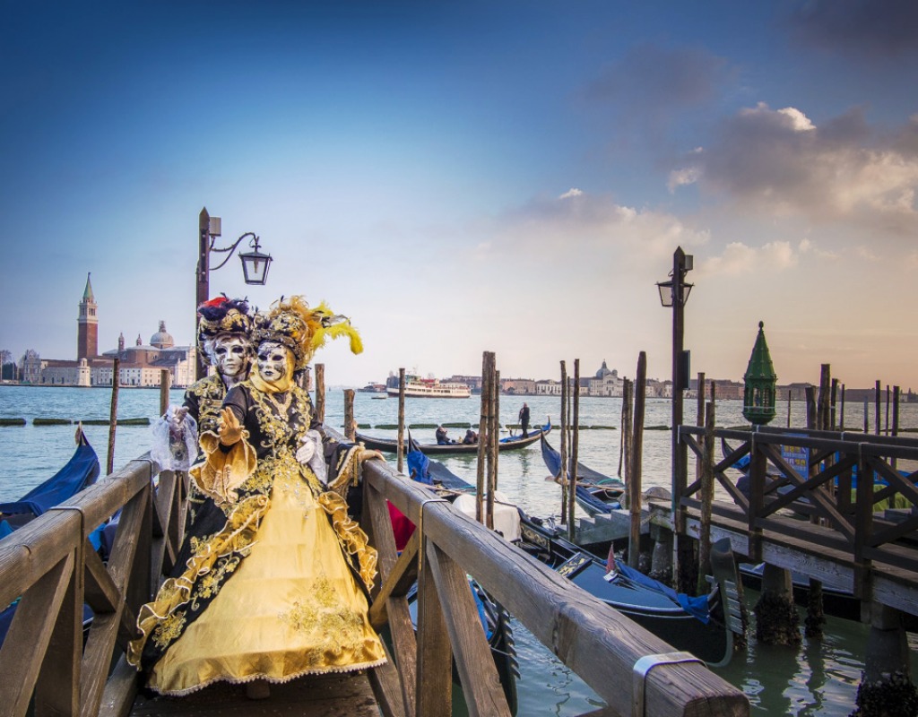 Venice Carnival jigsaw puzzle in People puzzles on TheJigsawPuzzles.com