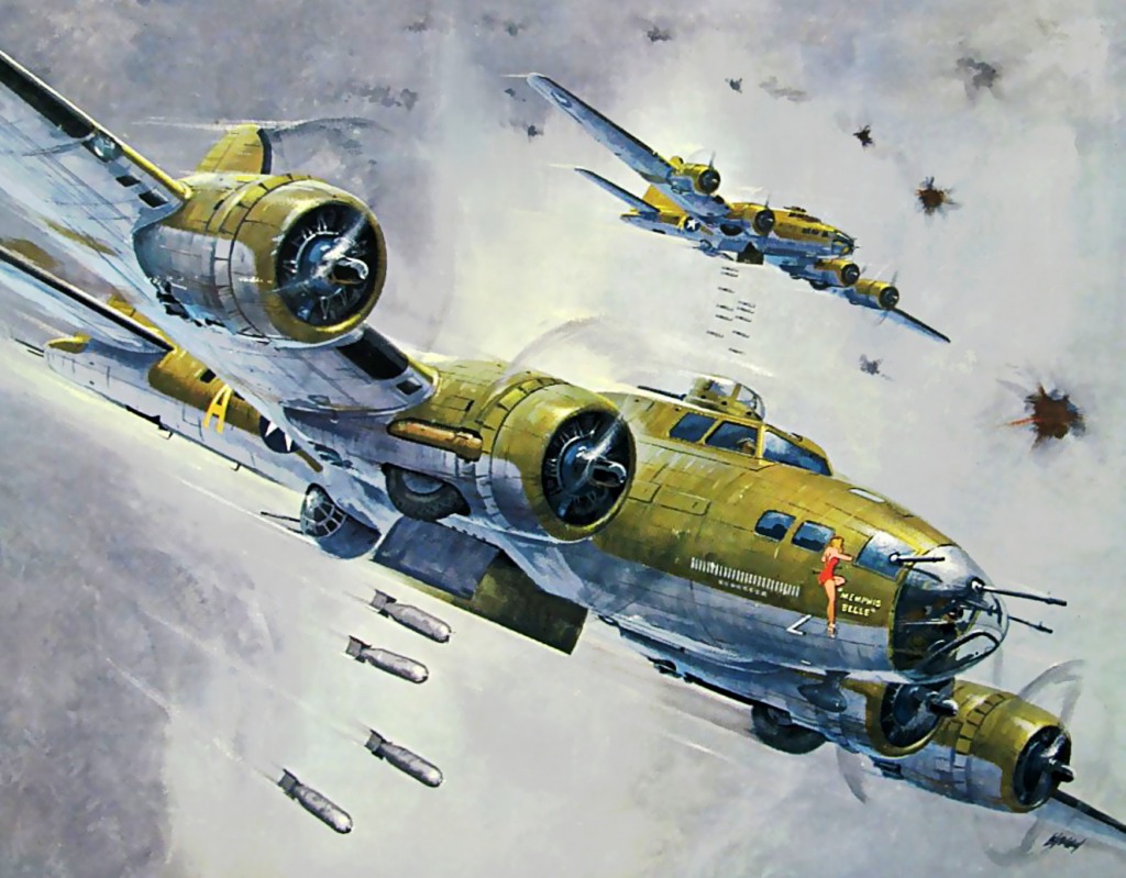 Memphis Belle jigsaw puzzle in Aviation puzzles on TheJigsawPuzzles.com