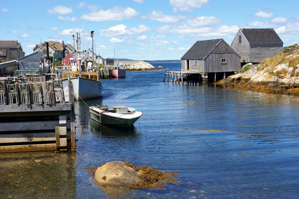 Peggy's Cove, Nova Scotia, Canada jigsaw puzzle in Street View puzzles on TheJigsawPuzzles.com