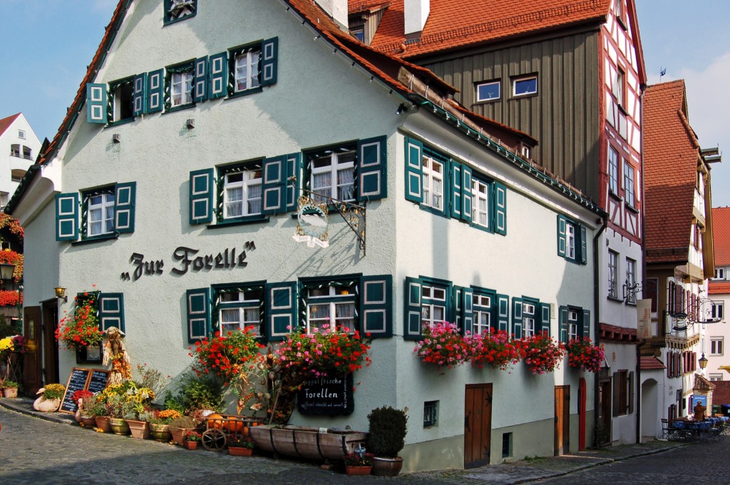 Ulm Fishermen's Quarter, Germany jigsaw puzzle in Puzzle of the Day puzzles on TheJigsawPuzzles.com