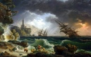 A Shipwreck in Stormy Seas