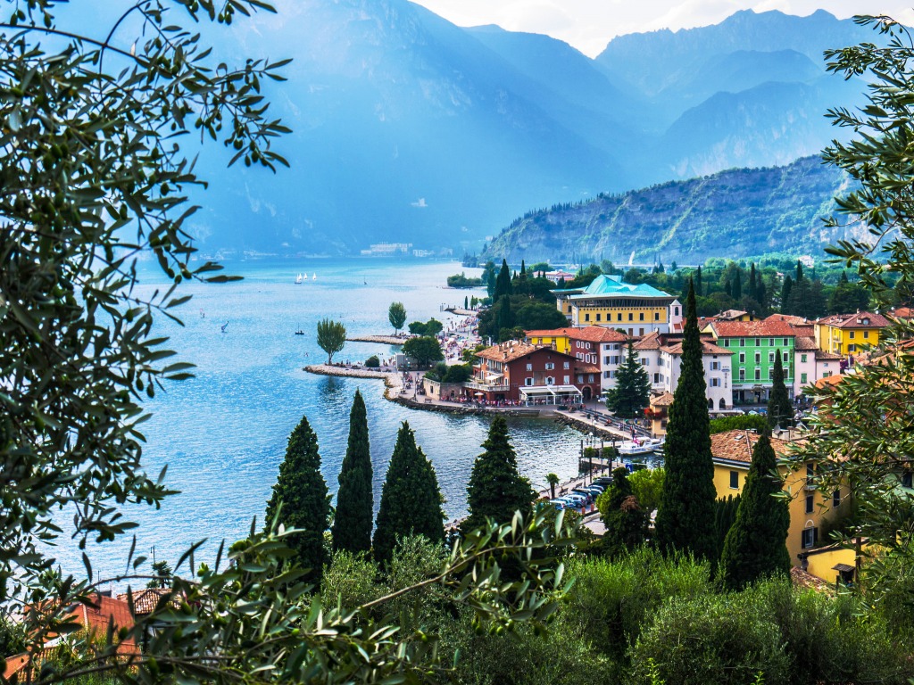 Nago-Torbole, Trentino-Alto Adige, Italy jigsaw puzzle in Great Sightings puzzles on TheJigsawPuzzles.com