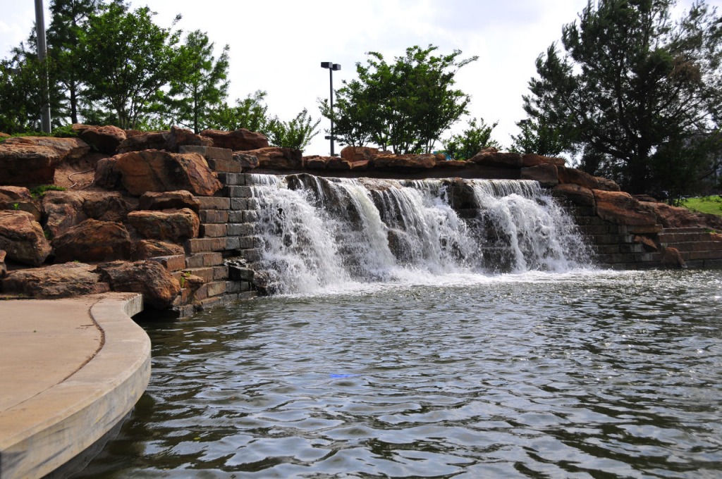 Oklahoma Bricktown Canal jigsaw puzzle in Waterfalls puzzles on TheJigsawPuzzles.com