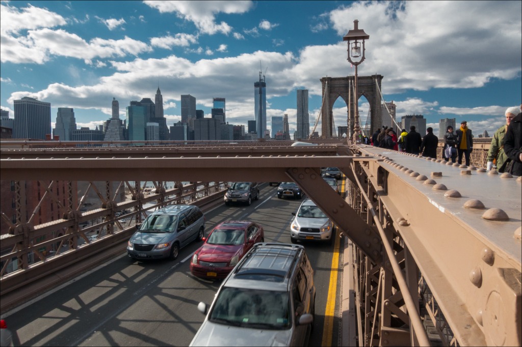 Brooklyn Bridge, NYC jigsaw puzzle in Bridges puzzles on TheJigsawPuzzles.com