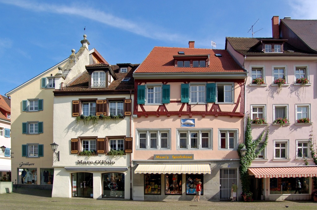 Überlingen on Lake Constance, Germany jigsaw puzzle in Puzzle of the Day puzzles on TheJigsawPuzzles.com