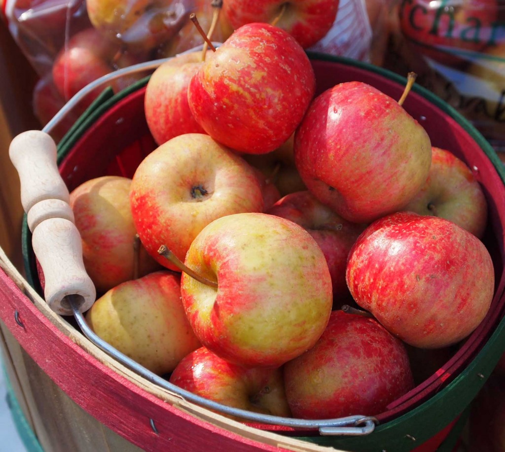 Apple Basket jigsaw puzzle in Fruits & Veggies puzzles on TheJigsawPuzzles.com