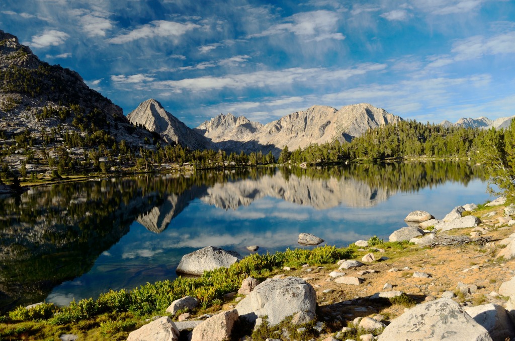 Bullfrog Lake, Fresno County CA jigsaw puzzle in Great Sightings puzzles on TheJigsawPuzzles.com