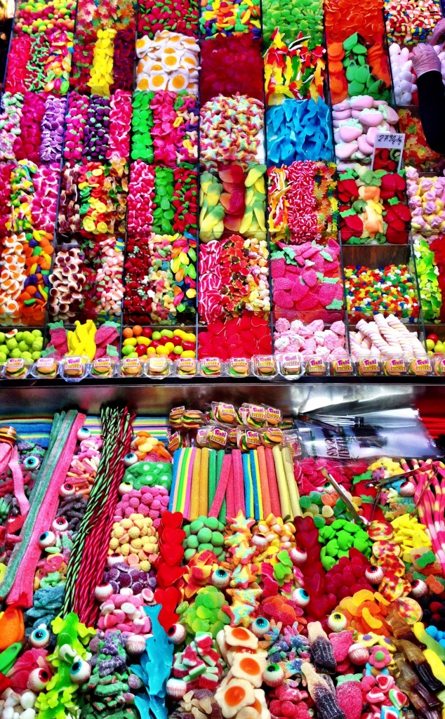 Boqueria Market in Barcelona, Spain jigsaw puzzle in Food & Bakery puzzles on TheJigsawPuzzles.com