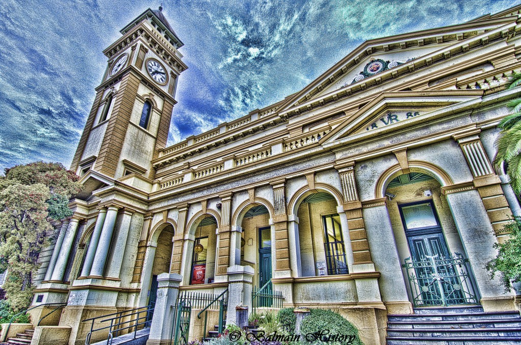 Balmain Court House, Sydney jigsaw puzzle in Street View puzzles on TheJigsawPuzzles.com