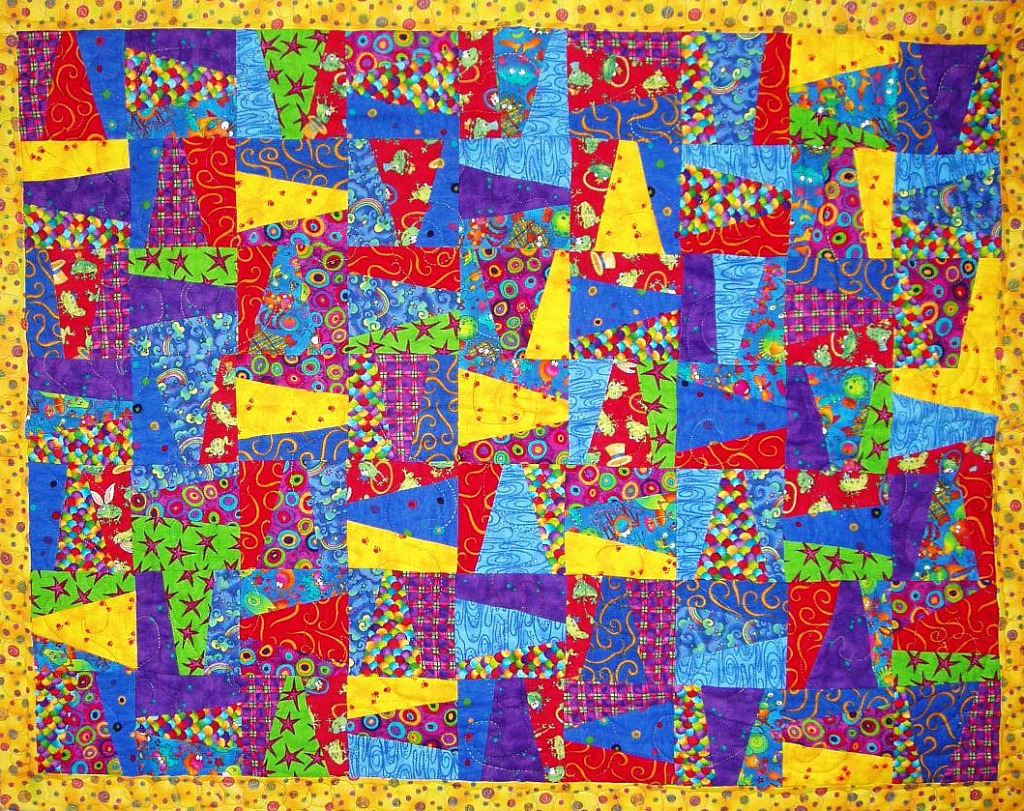 Geometric Quilt jigsaw puzzle in Handmade puzzles on TheJigsawPuzzles.com