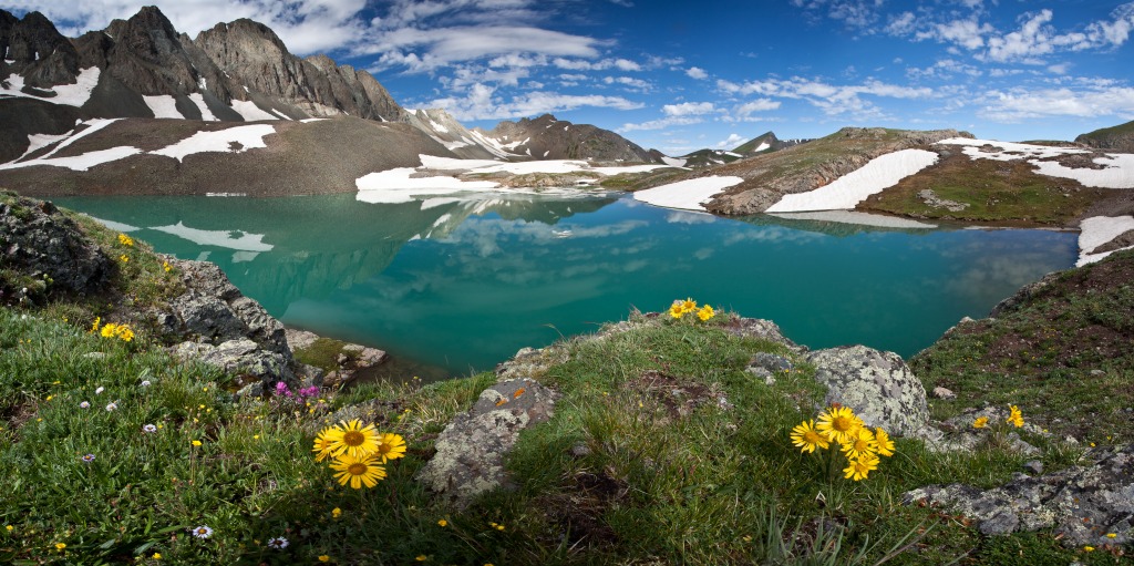 Handies Peak, Colorado jigsaw puzzle in Great Sightings puzzles on TheJigsawPuzzles.com