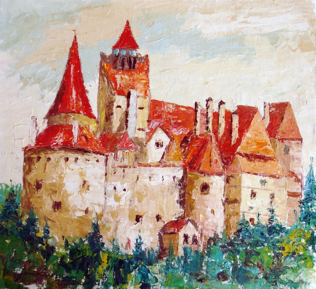 Bran Castle, Romania jigsaw puzzle in Castles puzzles on TheJigsawPuzzles.com