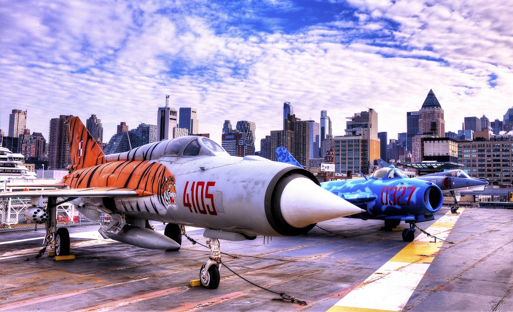 A Day At The Intrepid jigsaw puzzle in Aviation puzzles on TheJigsawPuzzles.com