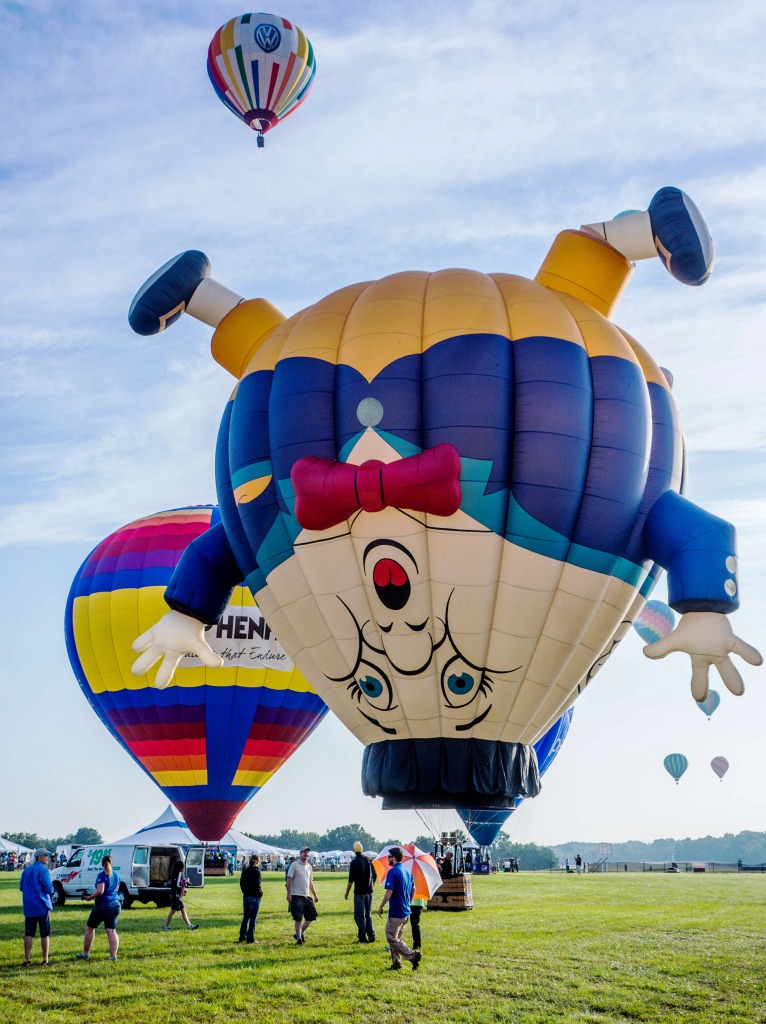 NJ Hot Air Balloon Festival jigsaw puzzle in Aviation puzzles on TheJigsawPuzzles.com