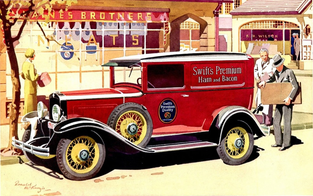 1931 Chevrolet Sedan Delivery jigsaw puzzle in Cars & Bikes puzzles on TheJigsawPuzzles.com