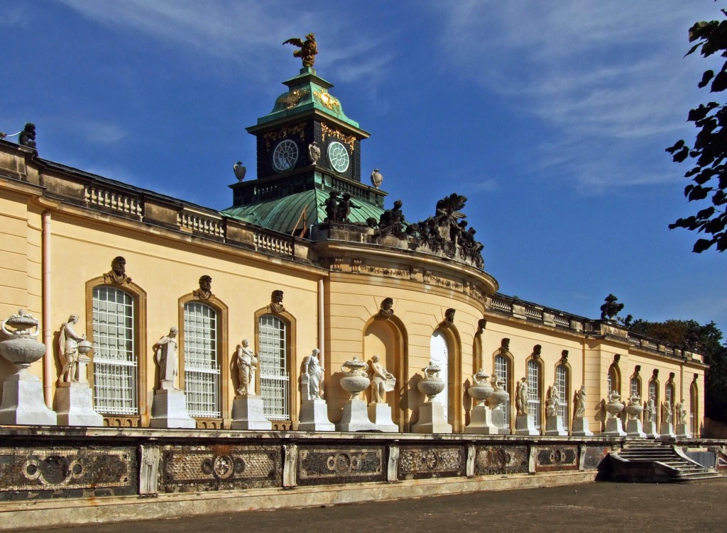 Sanssouci Palace Park, Potsdam jigsaw puzzle in Castles puzzles on TheJigsawPuzzles.com