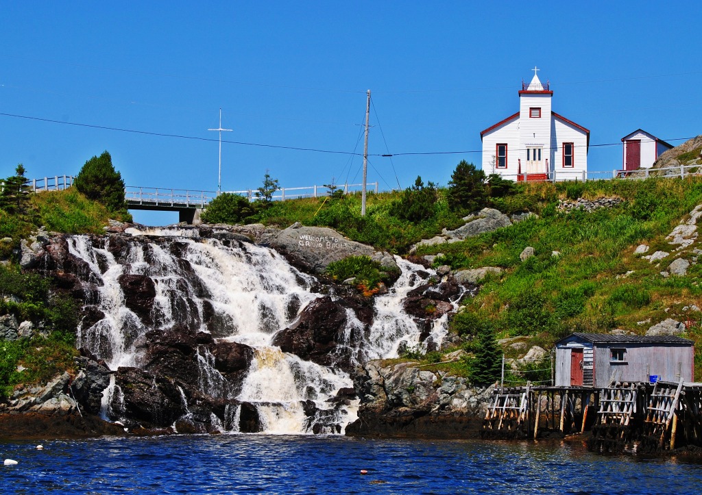 Grand Bruit, Newfoundland jigsaw puzzle in Waterfalls puzzles on TheJigsawPuzzles.com