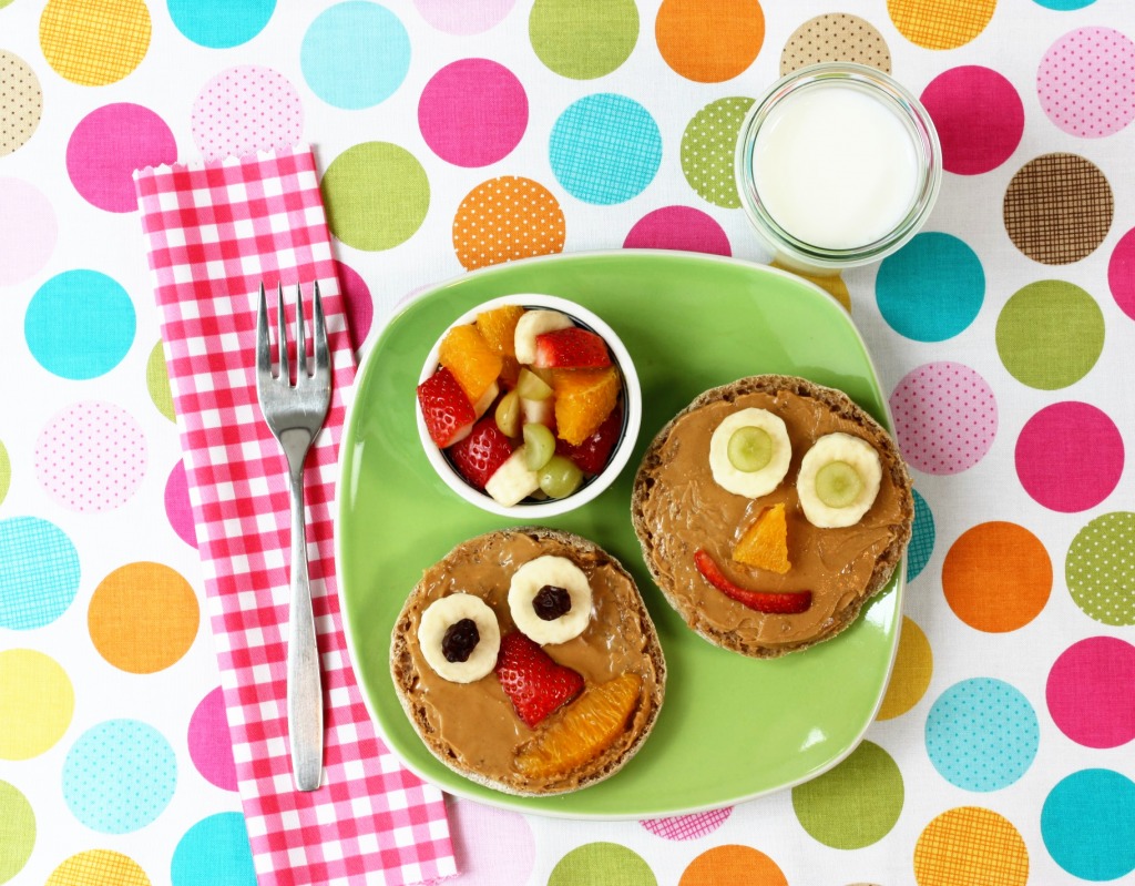 English Muffins with Peanut Butter jigsaw puzzle in Fruits & Veggies puzzles on TheJigsawPuzzles.com