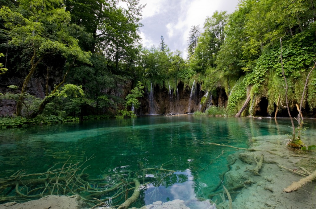 Plitvice Lakes National Park, Croatia jigsaw puzzle in Waterfalls puzzles on TheJigsawPuzzles.com