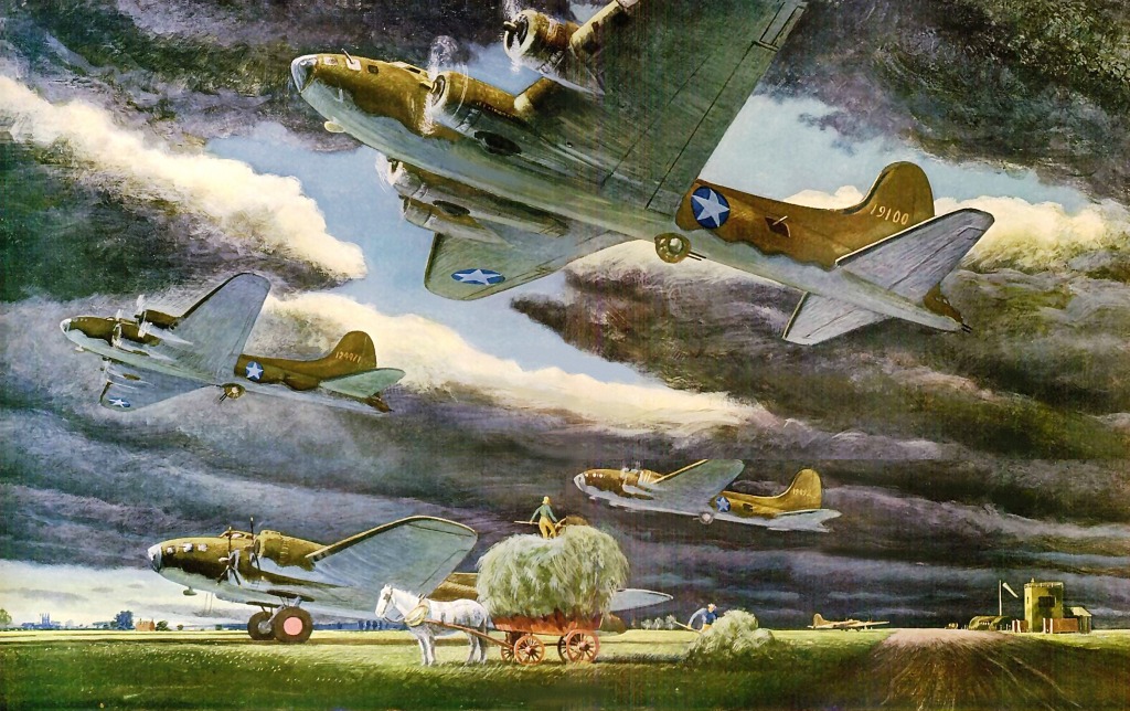 1942 English Landscape jigsaw puzzle in Aviation puzzles on TheJigsawPuzzles.com