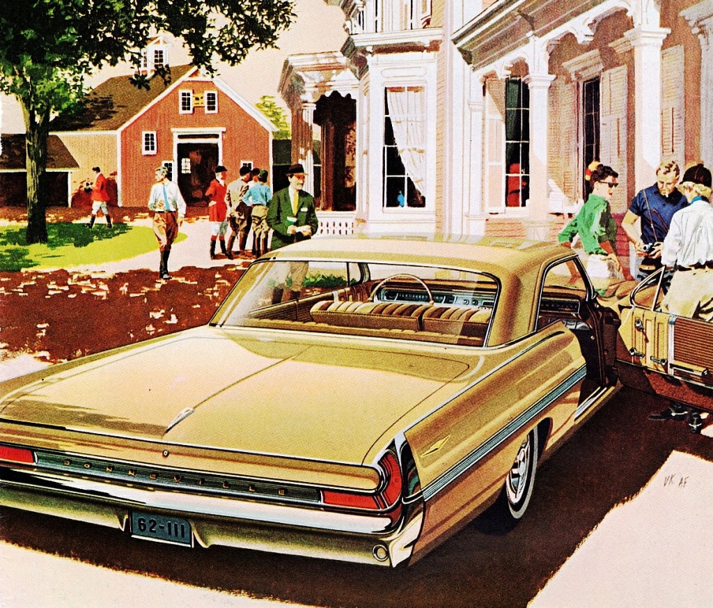 1962 Pontiac Bonneville jigsaw puzzle in Cars & Bikes puzzles on TheJigsawPuzzles.com