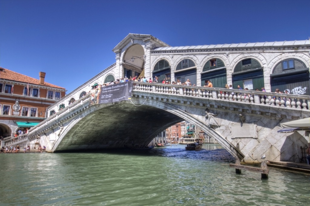 Rialto Bridge, Venice jigsaw puzzle in Bridges puzzles on TheJigsawPuzzles.com