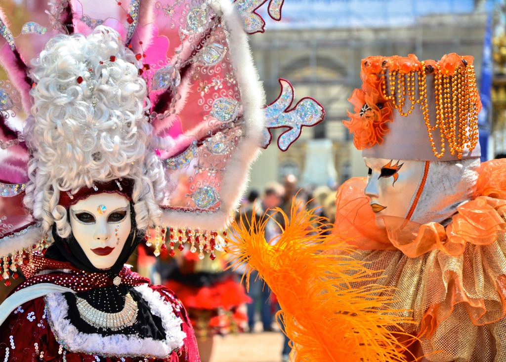 Venetian Carnival in Nancy, France jigsaw puzzle in Puzzle of the Day puzzles on TheJigsawPuzzles.com