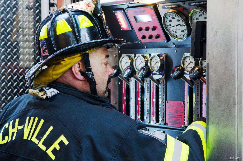 Charlottesville Firefighter jigsaw puzzle in People puzzles on TheJigsawPuzzles.com