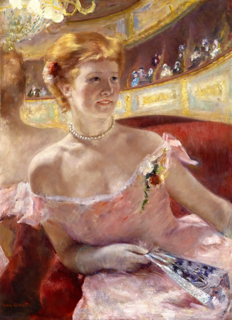 Woman with a Pearl Necklace jigsaw puzzle in Piece of Art puzzles on TheJigsawPuzzles.com