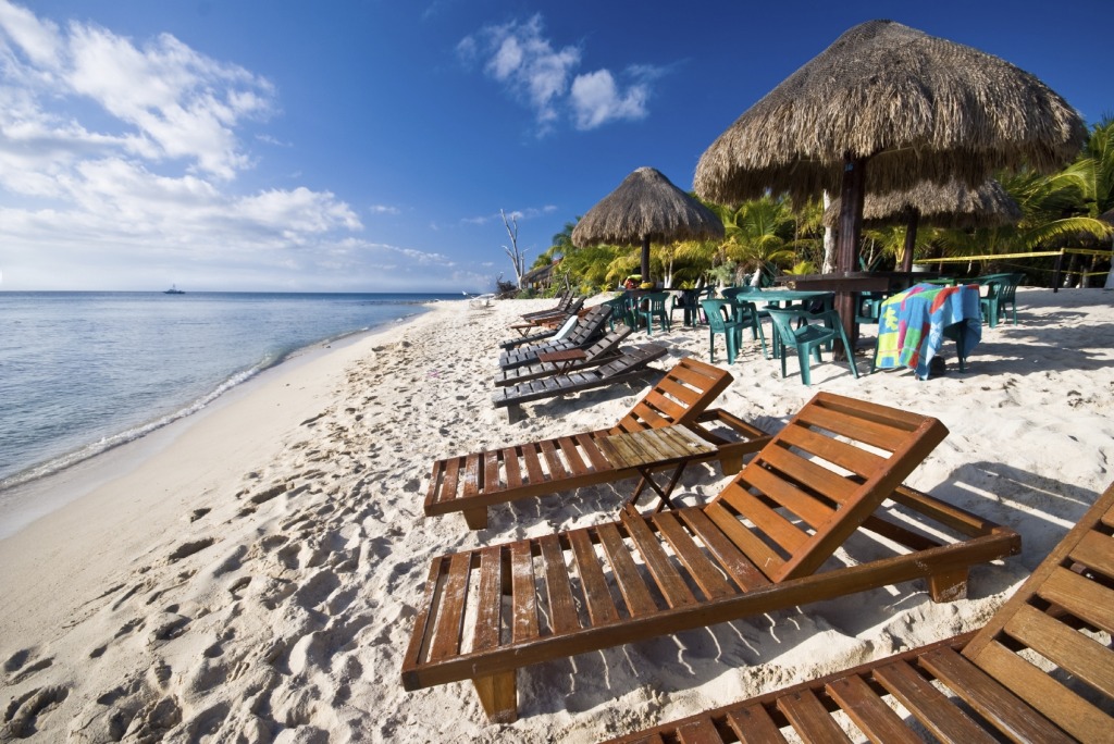 Riviera Maya Ocean View jigsaw puzzle in Puzzle of the Day puzzles on TheJigsawPuzzles.com