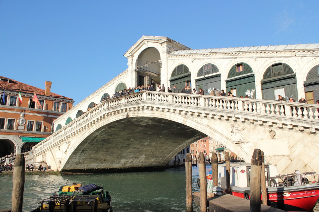 Rialto Bridge, Venice jigsaw puzzle in Bridges puzzles on TheJigsawPuzzles.com