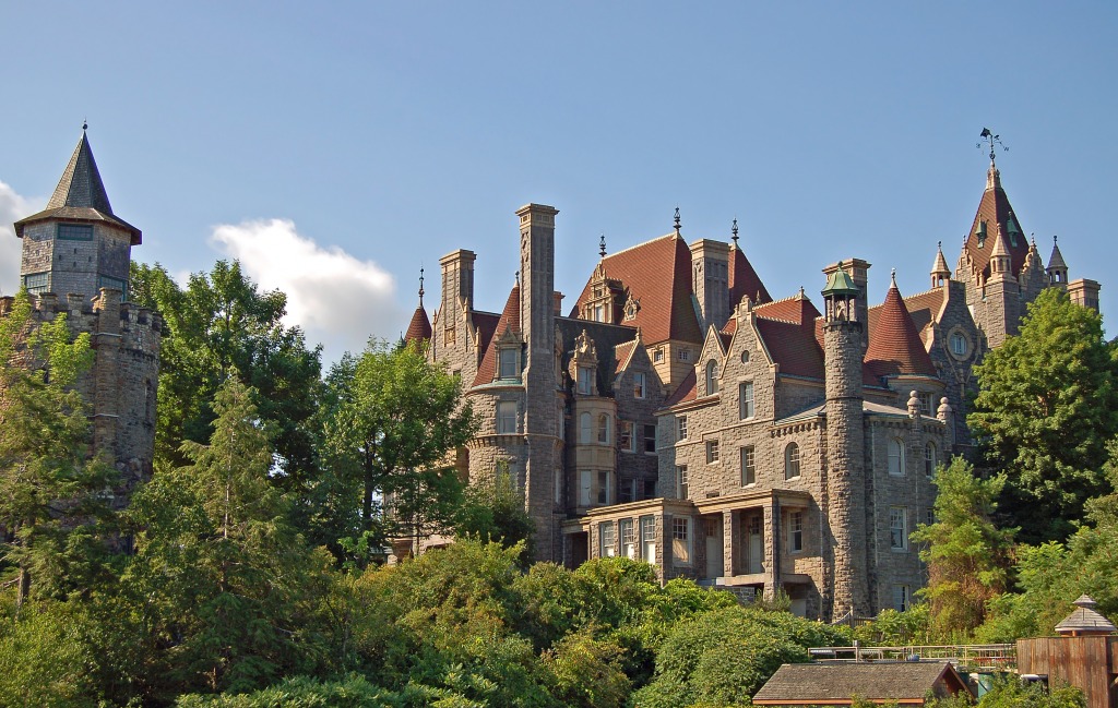 Boldt Castle, Jefferson County jigsaw puzzle in Castles puzzles on TheJigsawPuzzles.com