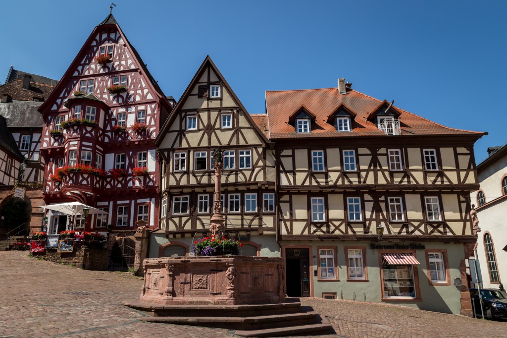 Miltenberg, Bavaria, Germany jigsaw puzzle in Street View puzzles on TheJigsawPuzzles.com