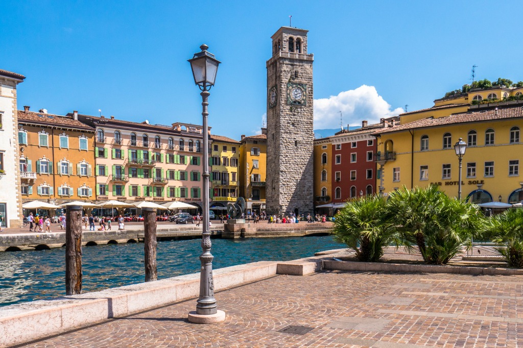 Riva del Garda, Italy jigsaw puzzle in Street View puzzles on TheJigsawPuzzles.com