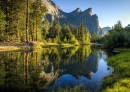 Cathedral Beach in Yosemite National Park