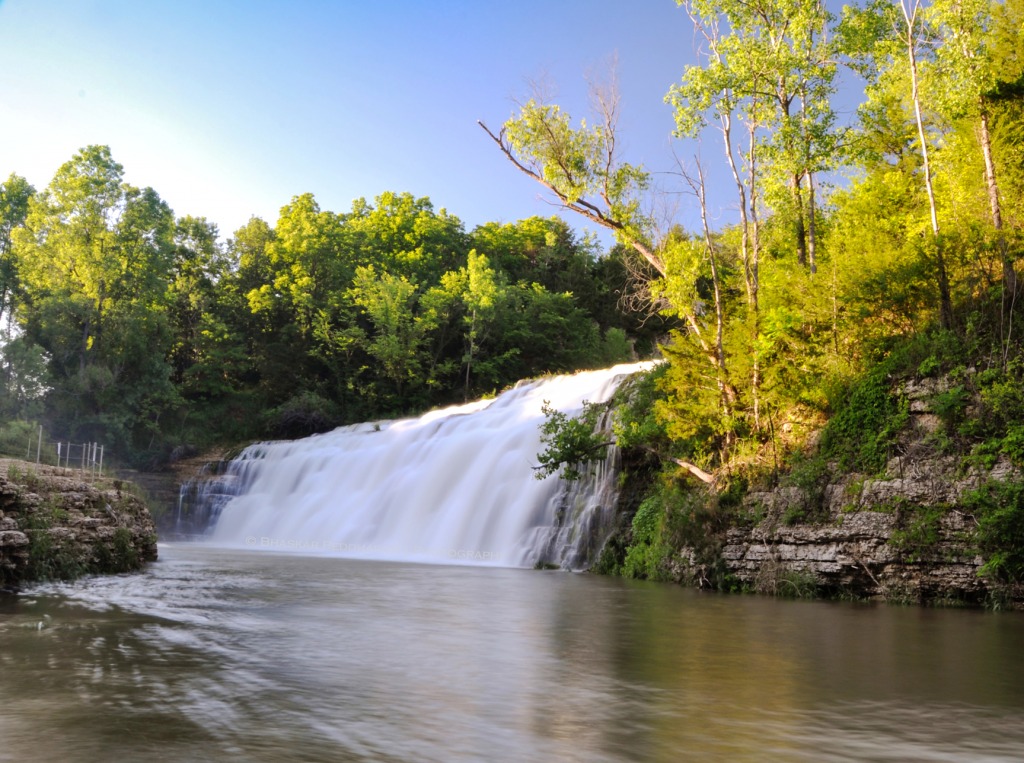 Thunder Bay Falls, Galena IL jigsaw puzzle in Waterfalls puzzles on TheJigsawPuzzles.com