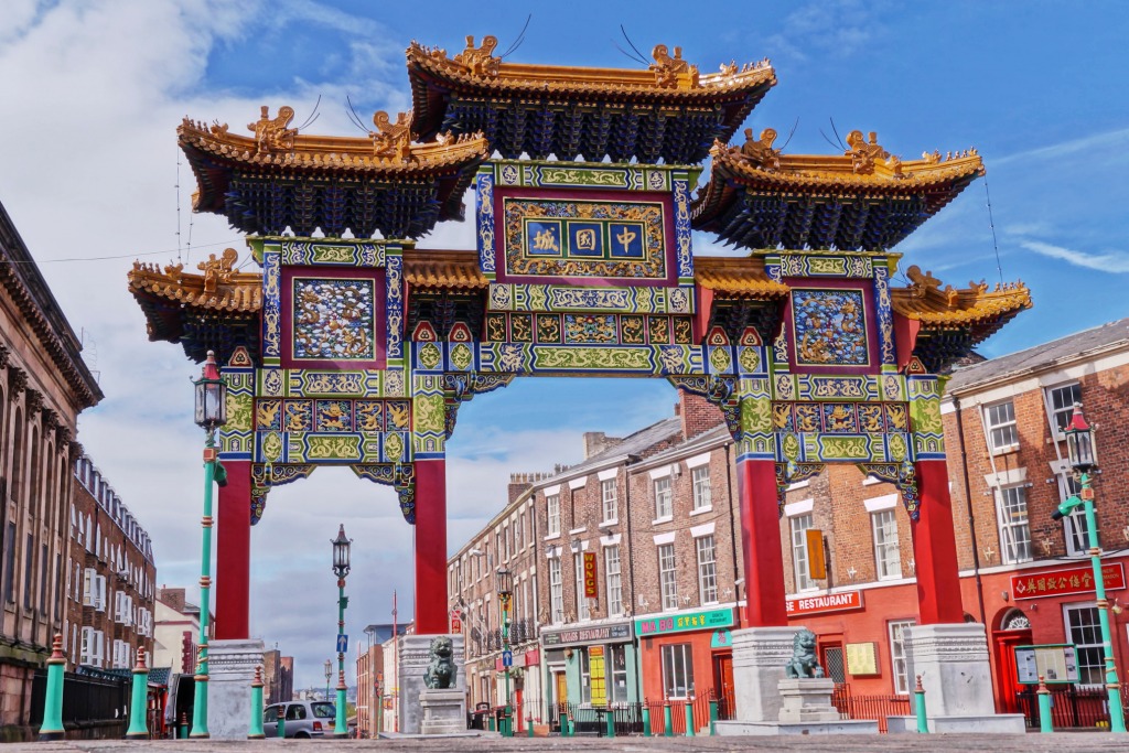 Chinatown, Liverpool jigsaw puzzle in Street View puzzles on TheJigsawPuzzles.com