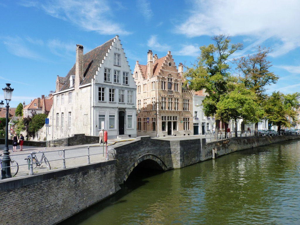 Bruges, Belgium jigsaw puzzle in Bridges puzzles on TheJigsawPuzzles.com